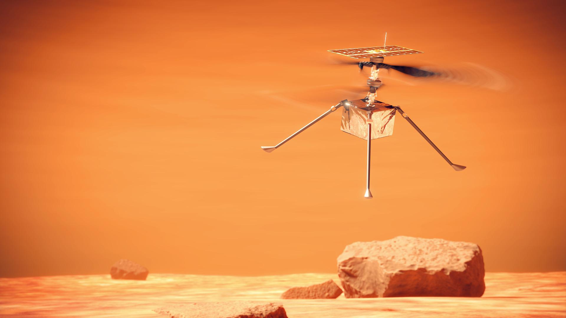 NASA Video Shows Ingenuity Mars Helicopter on Unprecedented Bold Flight