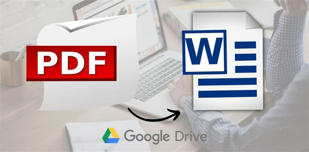 How to convert a PDF to Word with Google Drive