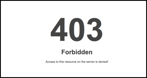 what is error 403 and how to fix it