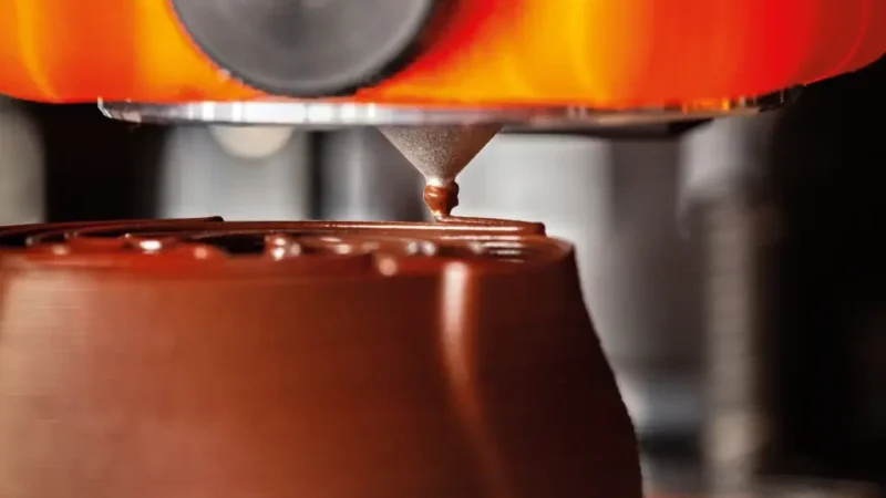 With this 3D printer, you can print chocolate at home